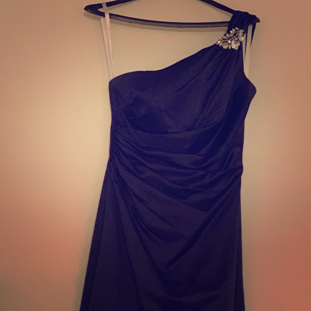 Navy Blue Formal Gown